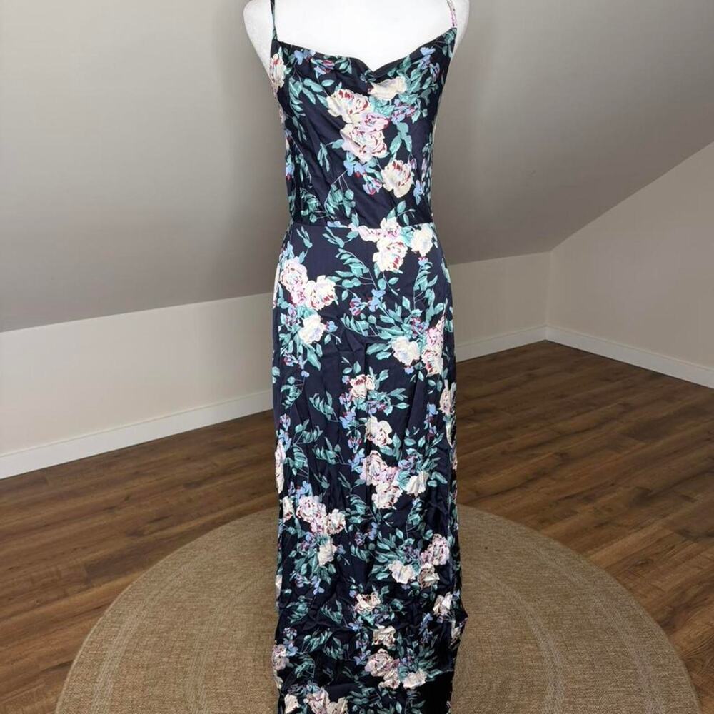 LoveStitch Aurora NWT Floral Maxi Dress M‎ Dark Floral Cottagecore Whimsy Goth